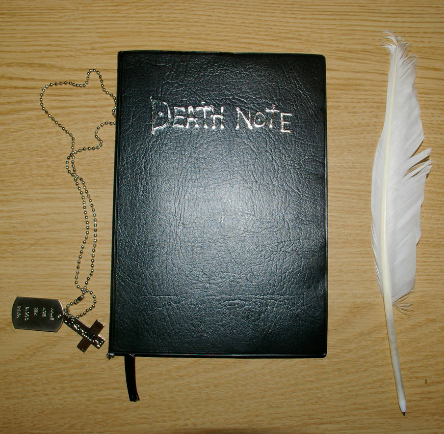 Dead Notebook The Death Note Notebook by DeadnLively on DeviantArt