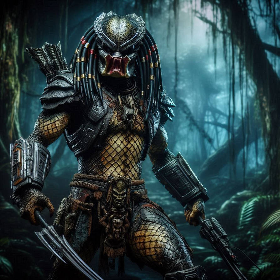 PREDATOR IN THE AMAZONIAN JUNGLE by Lionell70 on DeviantArt