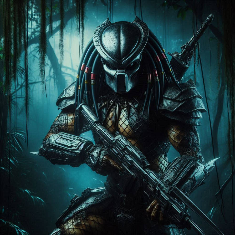 PREDATOR IN THE AMAZONIAN JUNGLE by Lionell70 on DeviantArt