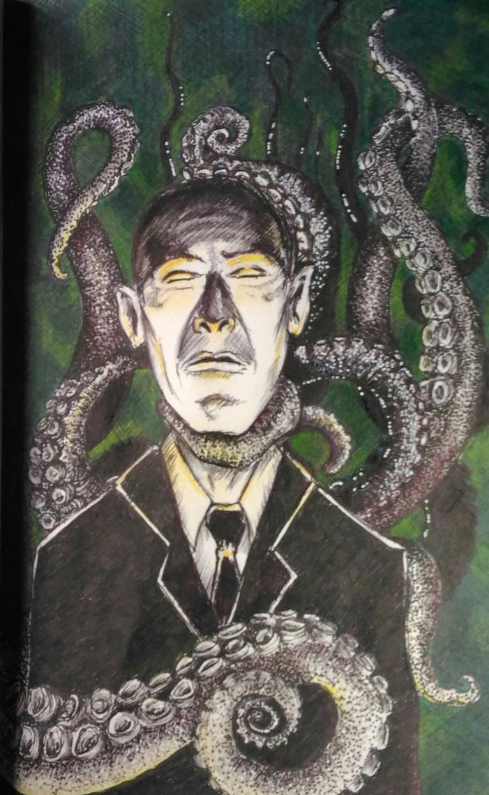 H P Lovecraft by Dreamerlaura1987 on DeviantArt