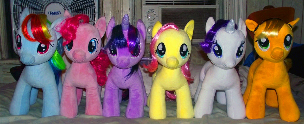 The Build-A-Bear Mane 6