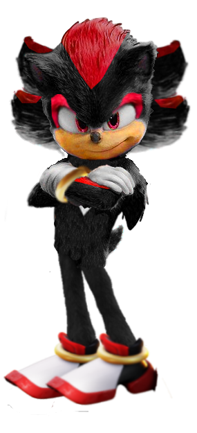 Sonic movie shadow the hedgehog png by sonicfan3500 on DeviantArt