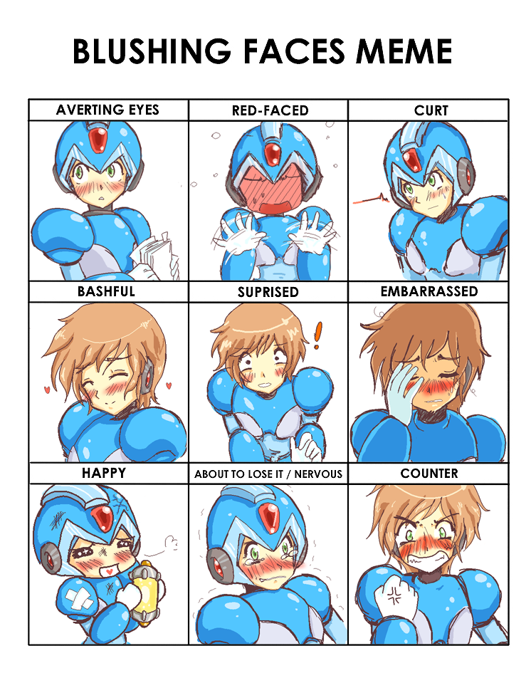 blushing faces meme ft human!sprackle by DitkaSaysHi on DeviantArt