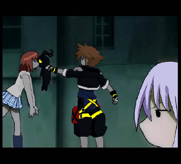 anime kingdom hearts by TodoSai