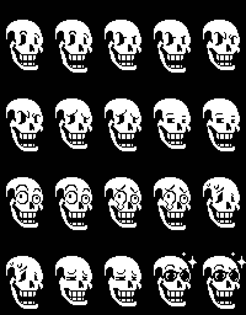 Normal Sans and Underswap Sans dialogue sprites by iGretz on