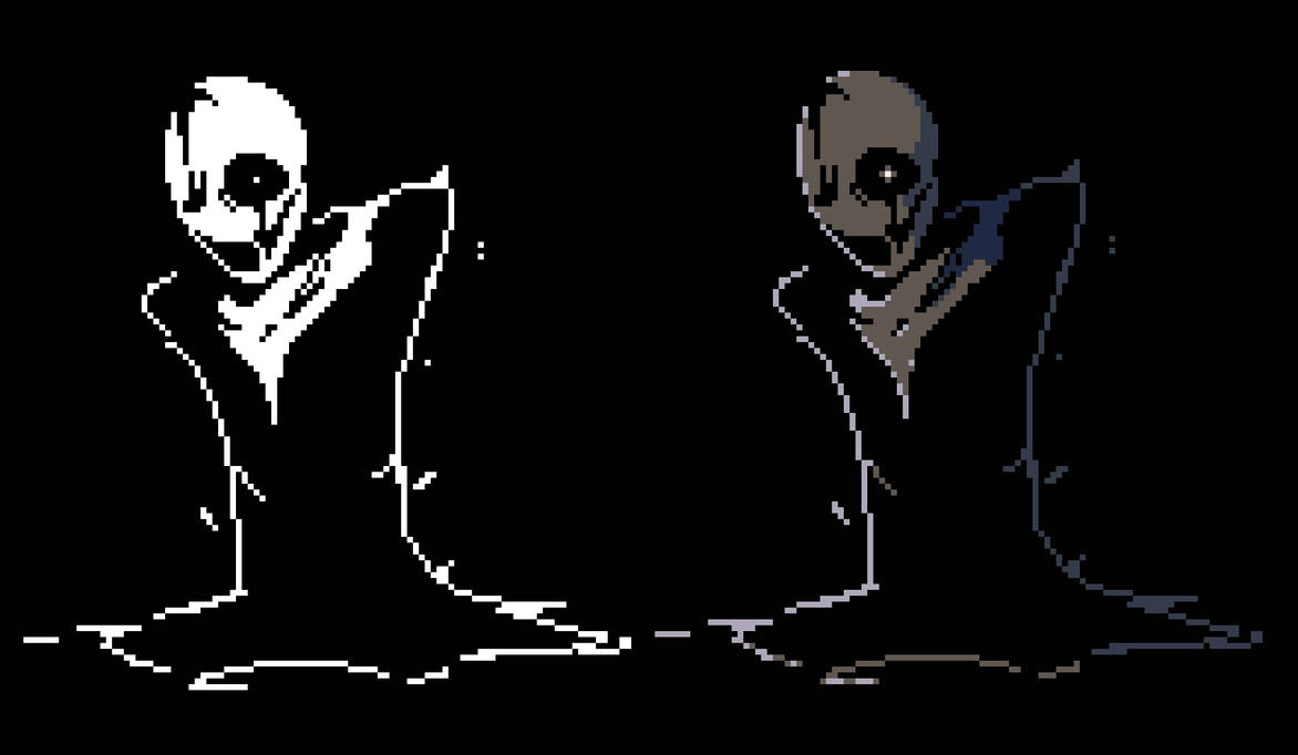 Undertale - WD Gaster by Kuri-01 on DeviantArt