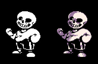 original sans sprite by toby fox edited by me, here is the theme