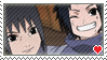 Sasuke and Itachi Stamp by RandomTons