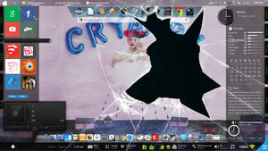 my desktop 2 rainmeter skin