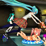 mmd Miku Rides A Hover Board (gone Woring)