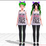 Mmd/vroid studio my new aki nakajina