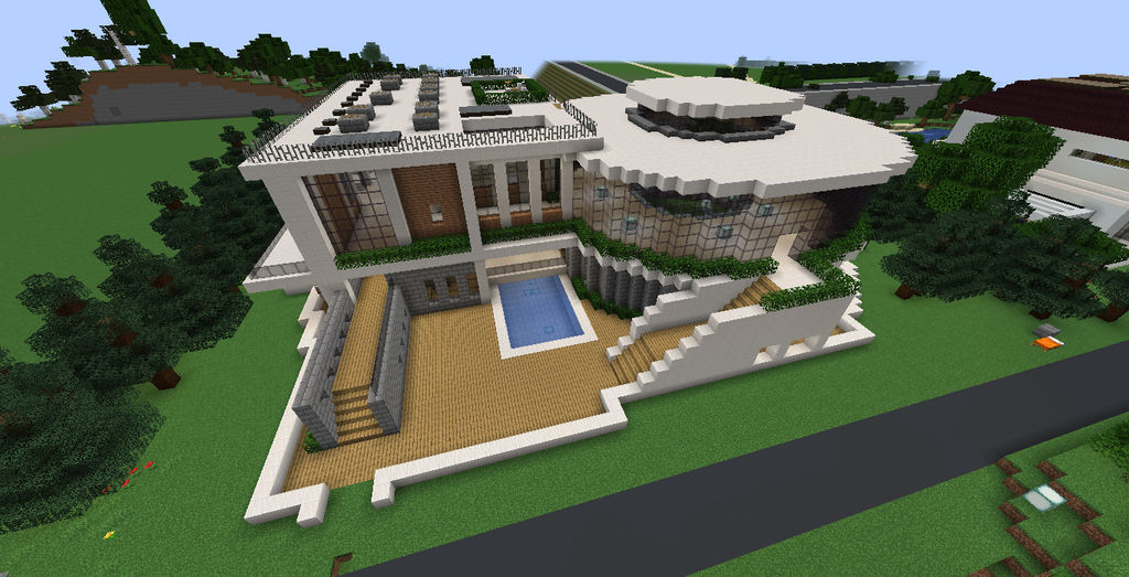 Minecraft mantion I made