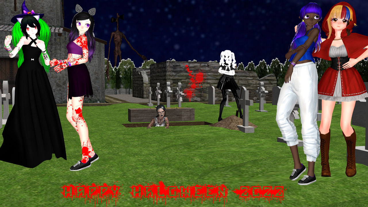 Mmd Happy Haloween 2022 render