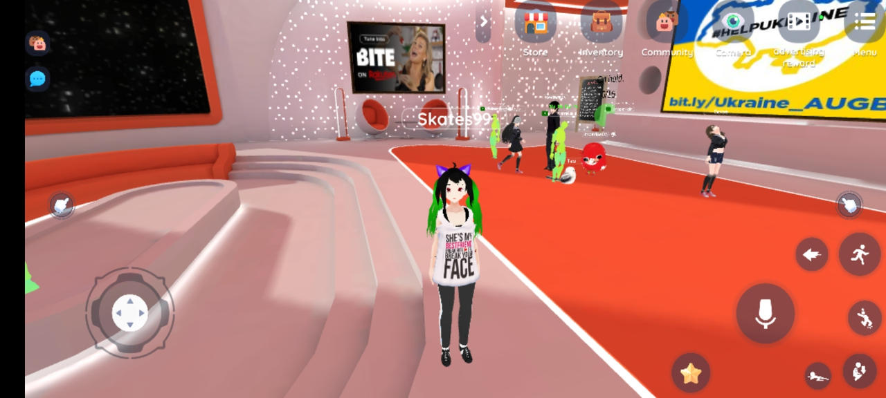 My oc aki on Virtual Droid 2 by skates99 on DeviantArt