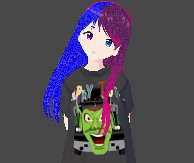 Vroid studio Lynda casual skirt 2