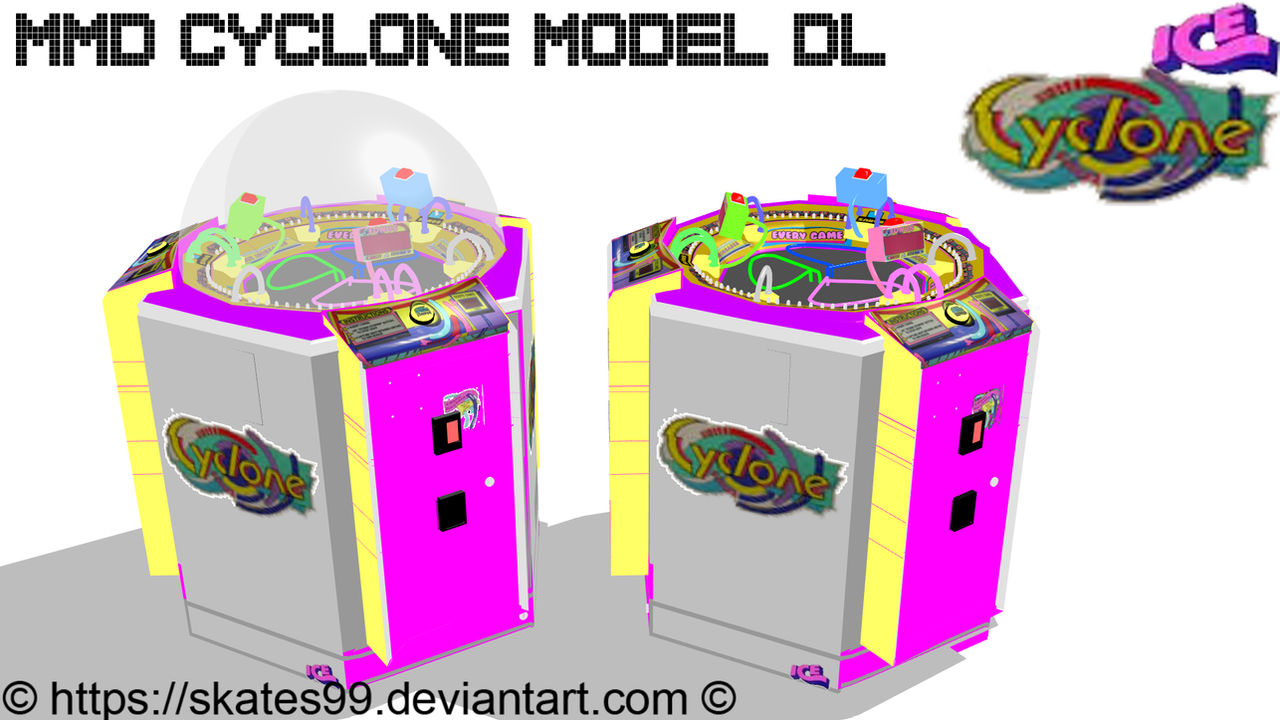 Mmd cyclone arcade game dl in descripton by skates99 on DeviantArt Mmd cyclone arcade game dl in descripton by skates99 on DeviantArt