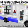 Mmd Mister softee ice cream truck dl