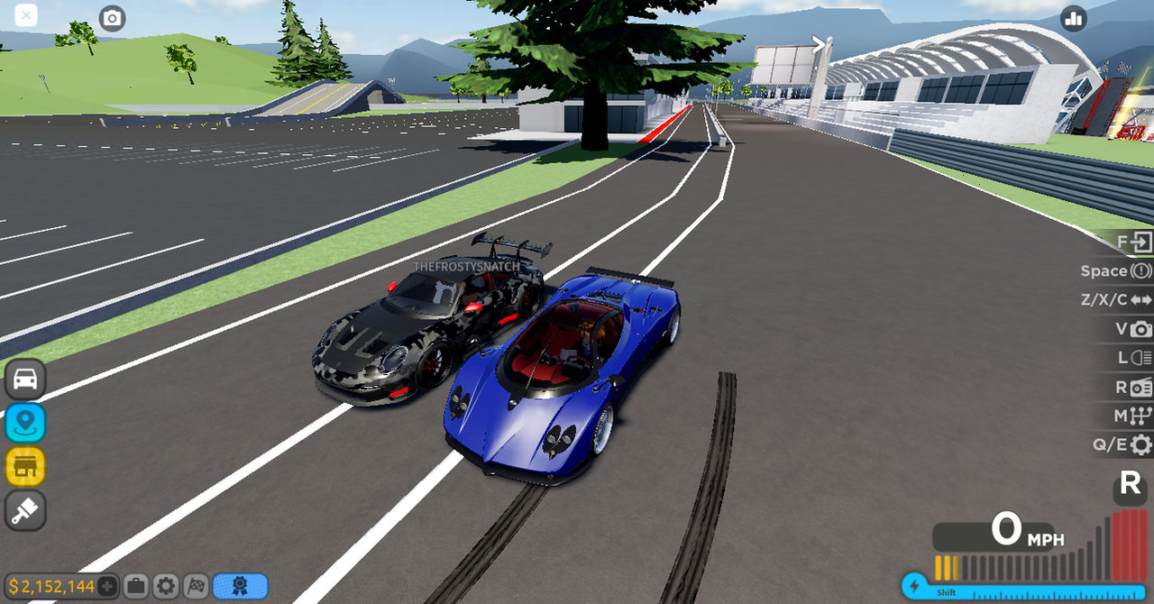 Roblox racing myfriend