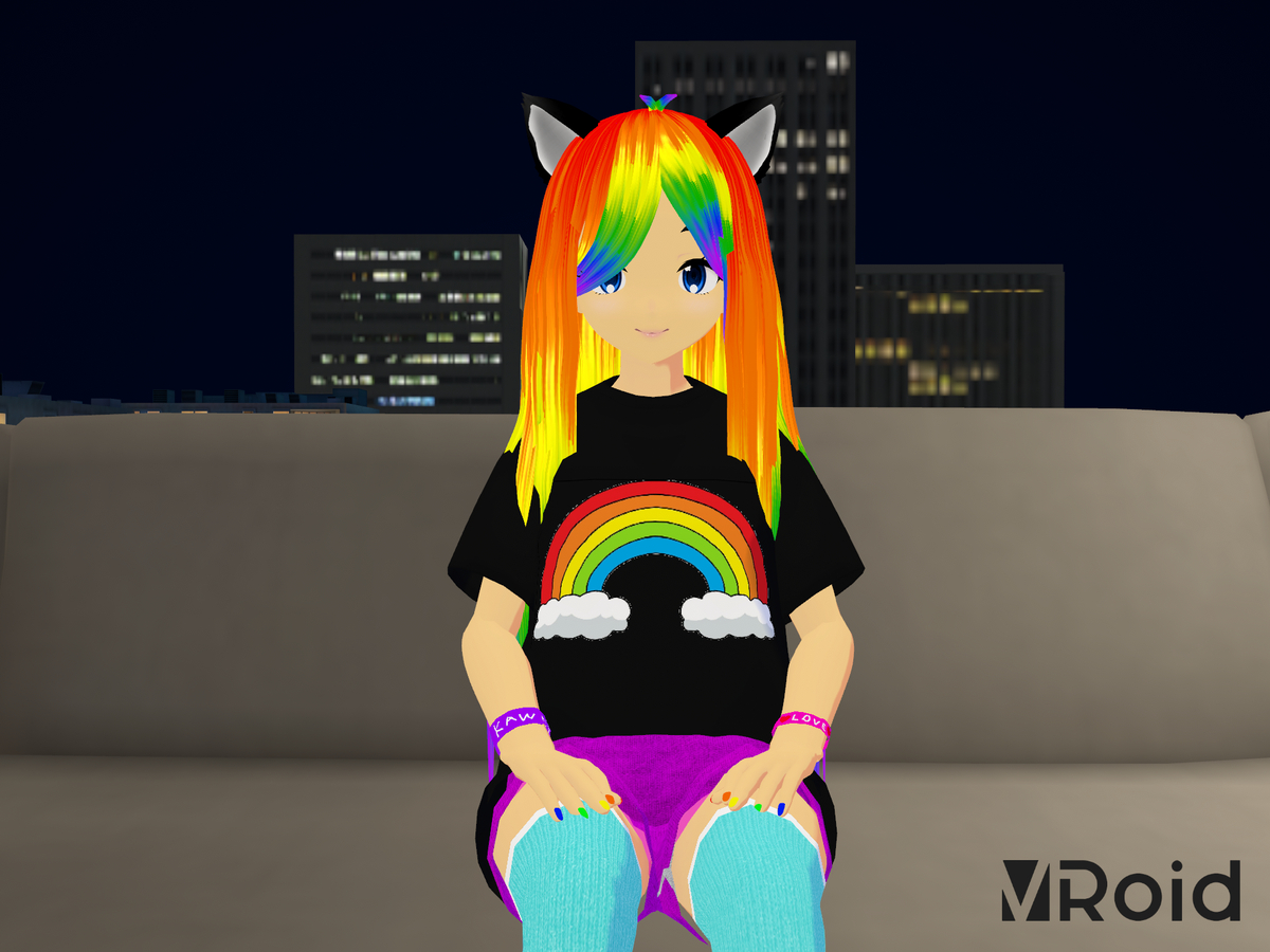 my oc rainbowgirl i need a good name for her