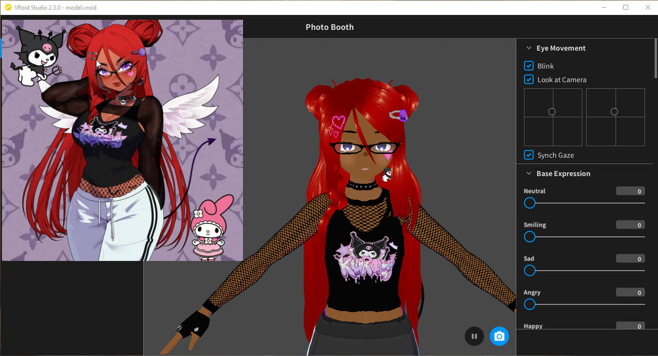 VRoidStudio more progress on oc need name 4 her
