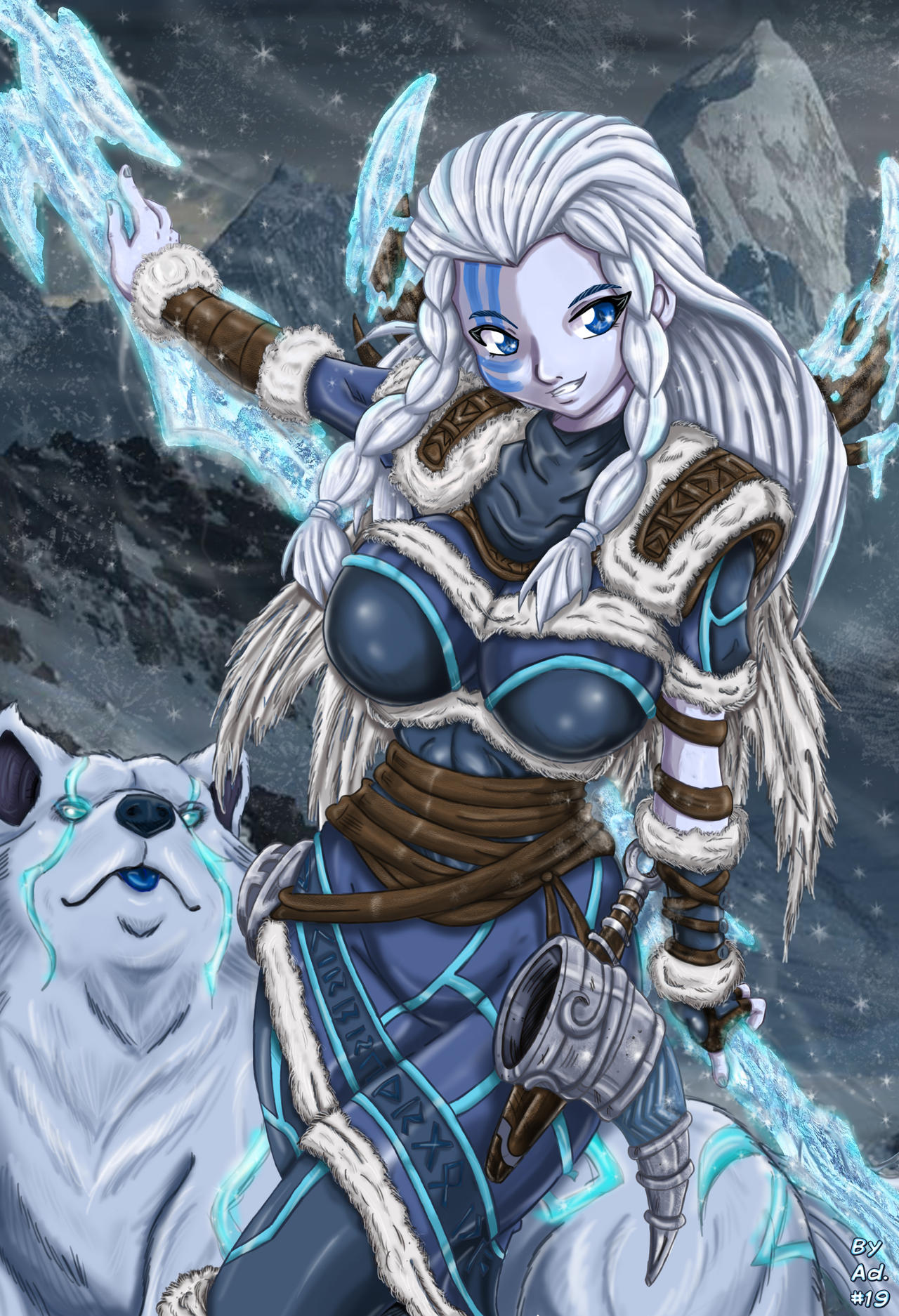 Skadi Goddess Of Winter By Konsennin On DeviantArt skadi-goddess-of-winter-by-konsennin-on-deviantart
