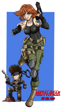 MERYL SILVERBURGH- METAL GEAR SOLID