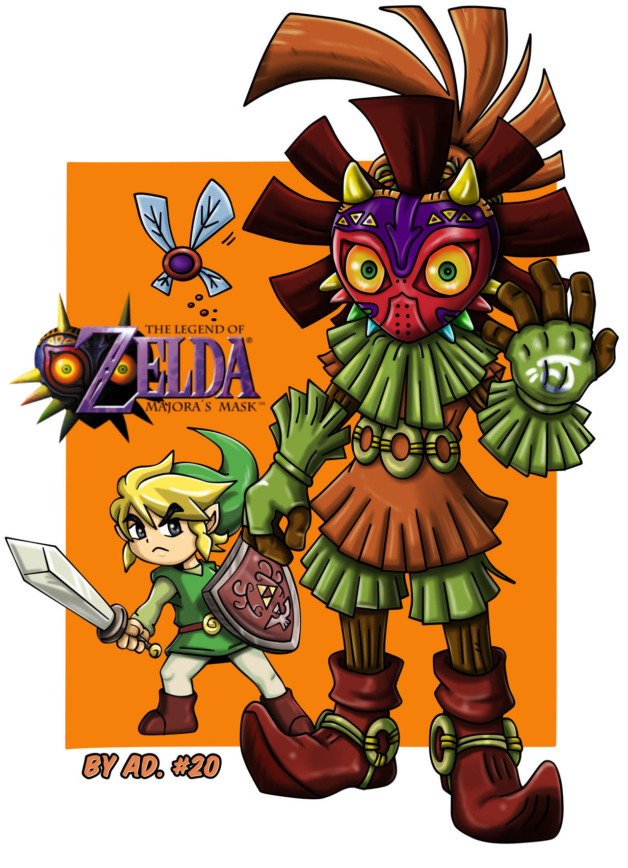 SKULL KID - The Legend of Zelda Majora's Mask by Konsennin on DeviantArt