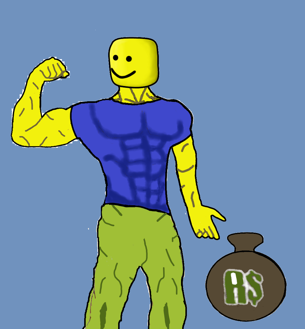 robloxytfanart on X: Buff noob @Roblox  / X