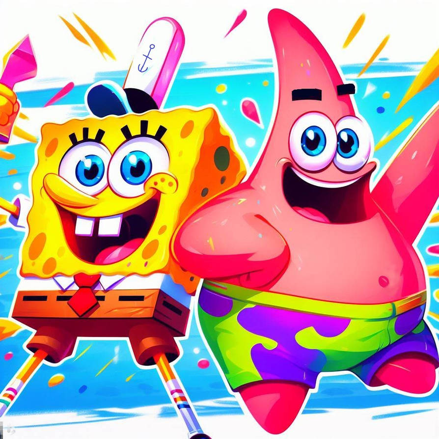 Spongebob Power Ranger Power Ranger Patrick Spongebob and Patrick by DdudeGames on DeviantArt