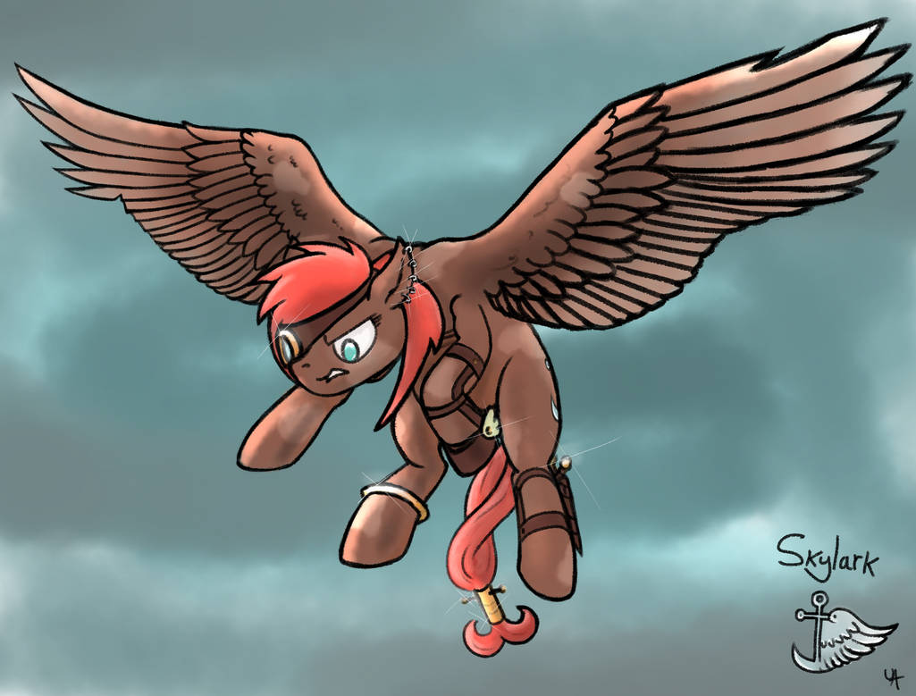 Skylark (Pegasus Pirate OC)