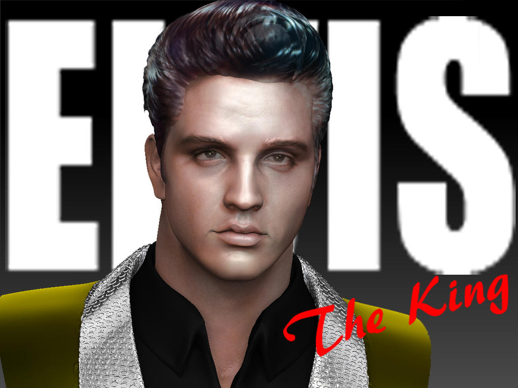 Elvis 3d print bust by on