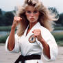 1980s Karate Lady