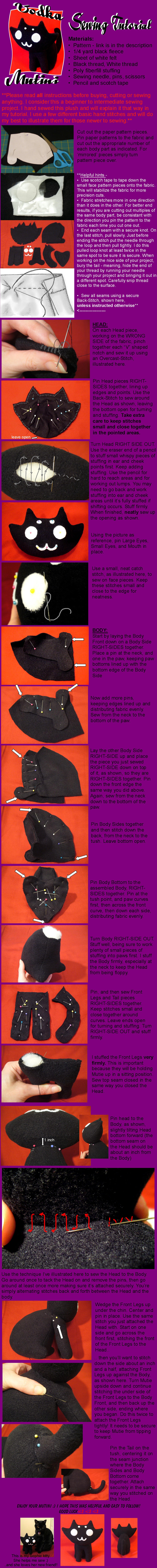 Vodka Mutini sewing tutorial