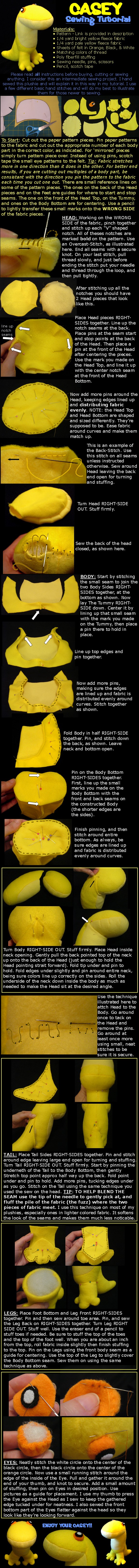 Casey Sewing Tutorial