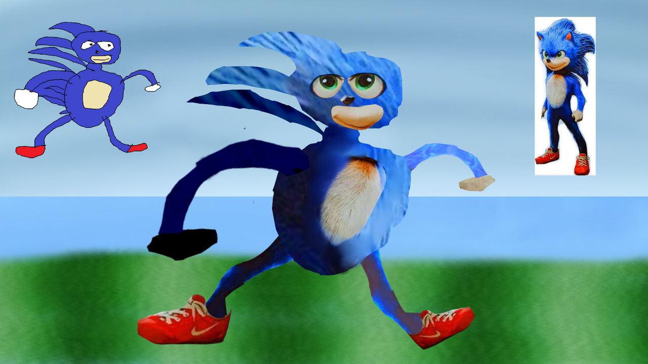 Sanic Variants The Realistic Sanic by Just-Kenneth on DeviantArt