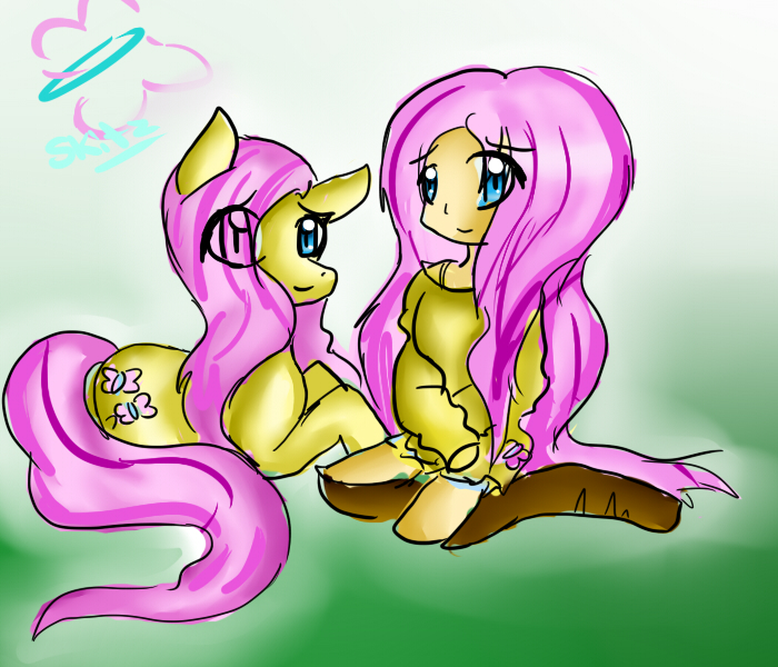 FlutterShy and FlutterShy