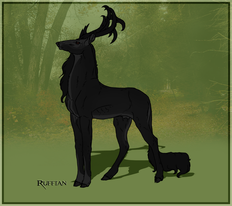 Deviantart Ruffian Ruffian / Blackwood stag / Renegade (deceased) by Jian89 on DeviantArt