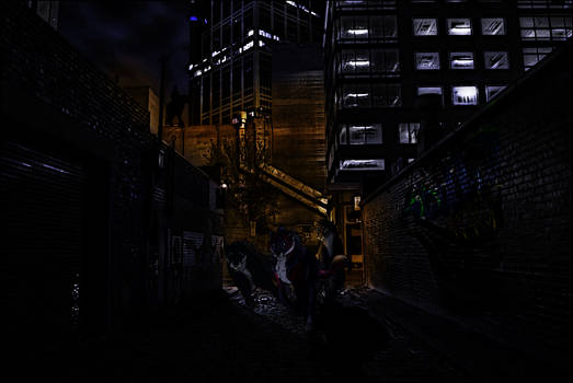 On the dark streets