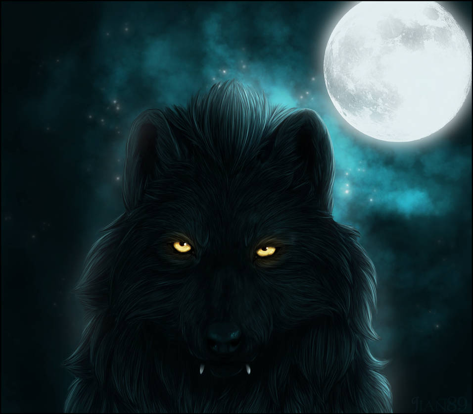 Black Dire Wolf by Jian89 on DeviantArt
