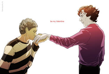 Sherlock BBC - Be my Valentine by maXKennedy