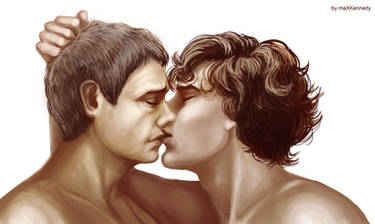 Sherlock BBC - The kiss