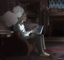 Sherlock BBC - The ghost by maXKennedy