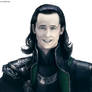 Loki smiles