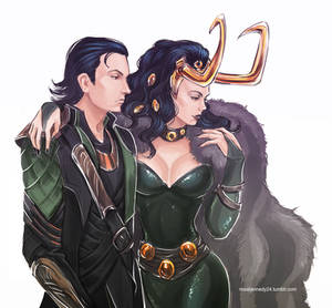 The Avengers - Loki x Lady Loki