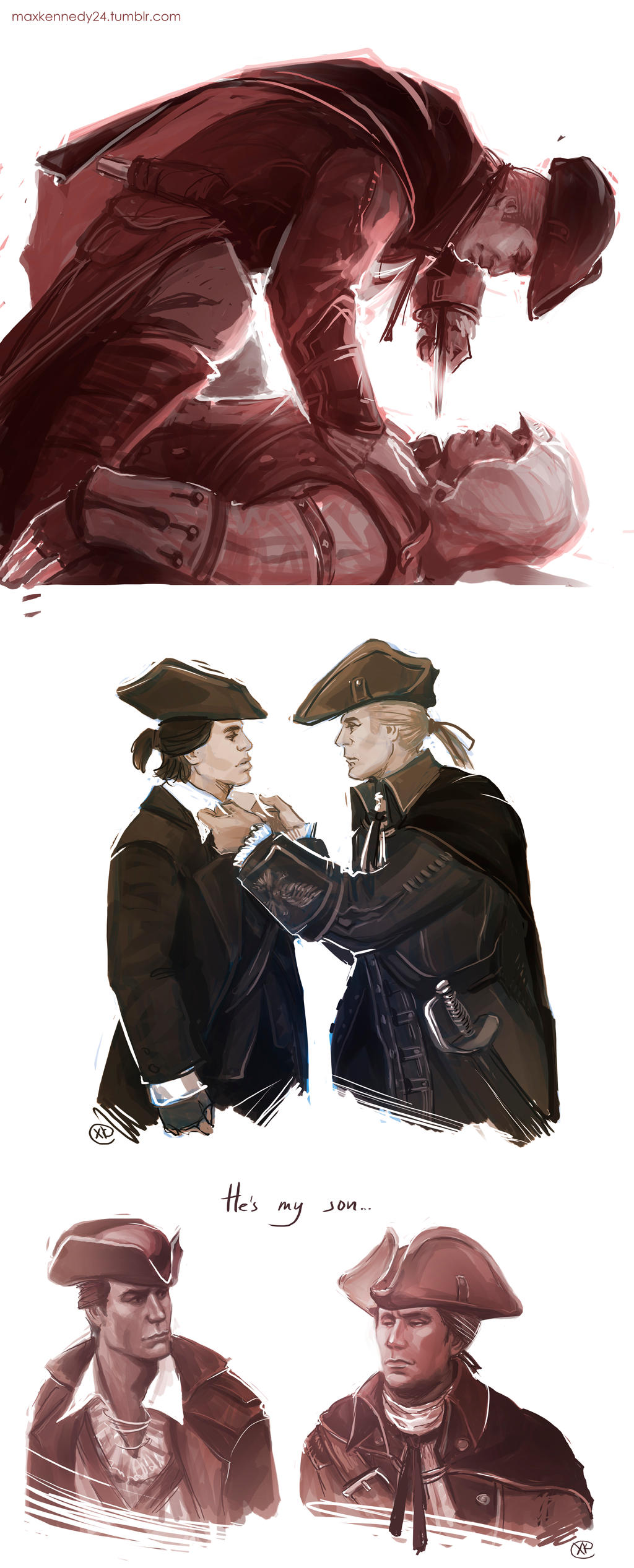 Assassin's Creed 3 - Connor x Haytham