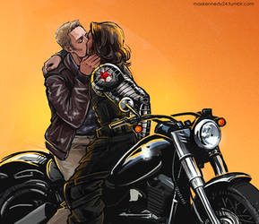 Captain America: The Winter Soldier - Sunset by maXKennedy