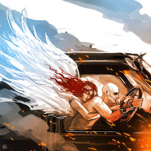 Mad Max Fury Road Nux angel guardian