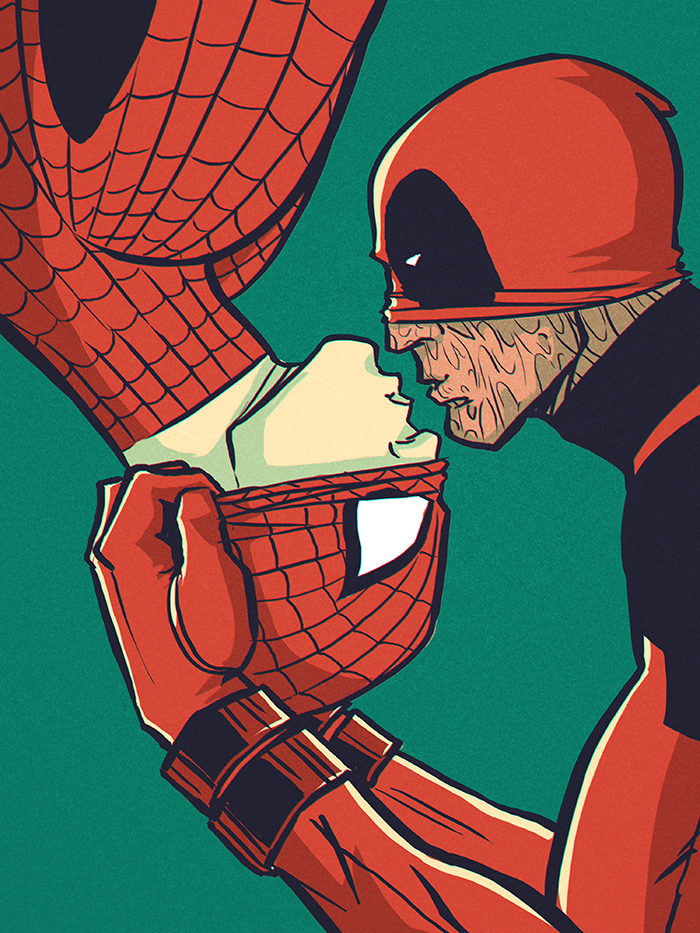 Spiderman x Deadpool