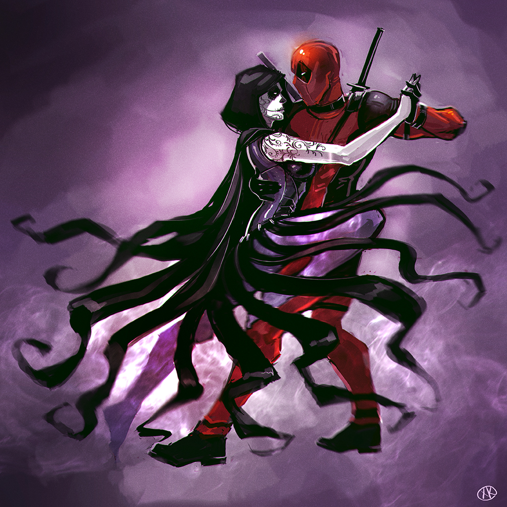 Deadpool x Death by maXKennedy on DeviantArt