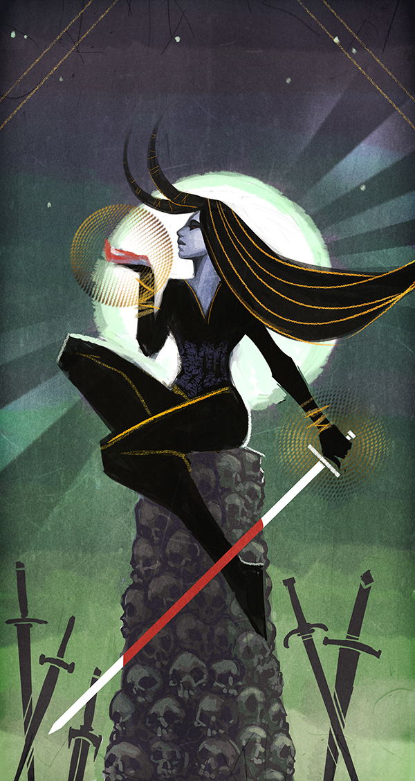 Dragon Age Inquisition Tarot Style